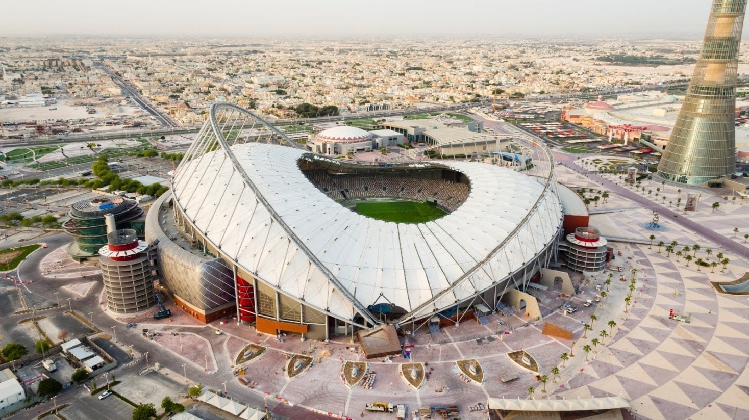 Khalifa Stadium in Qatar