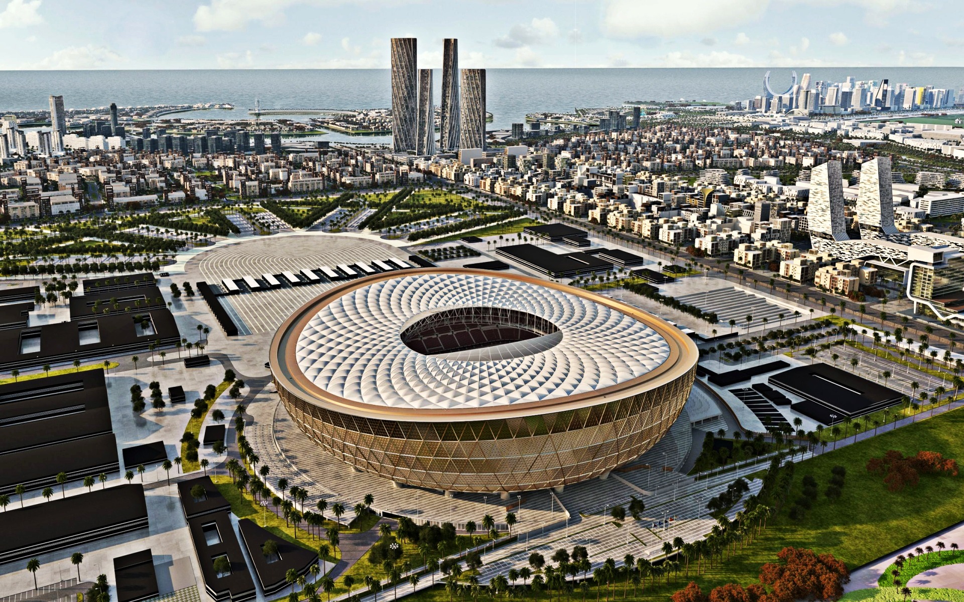 National Stadium in Qatar