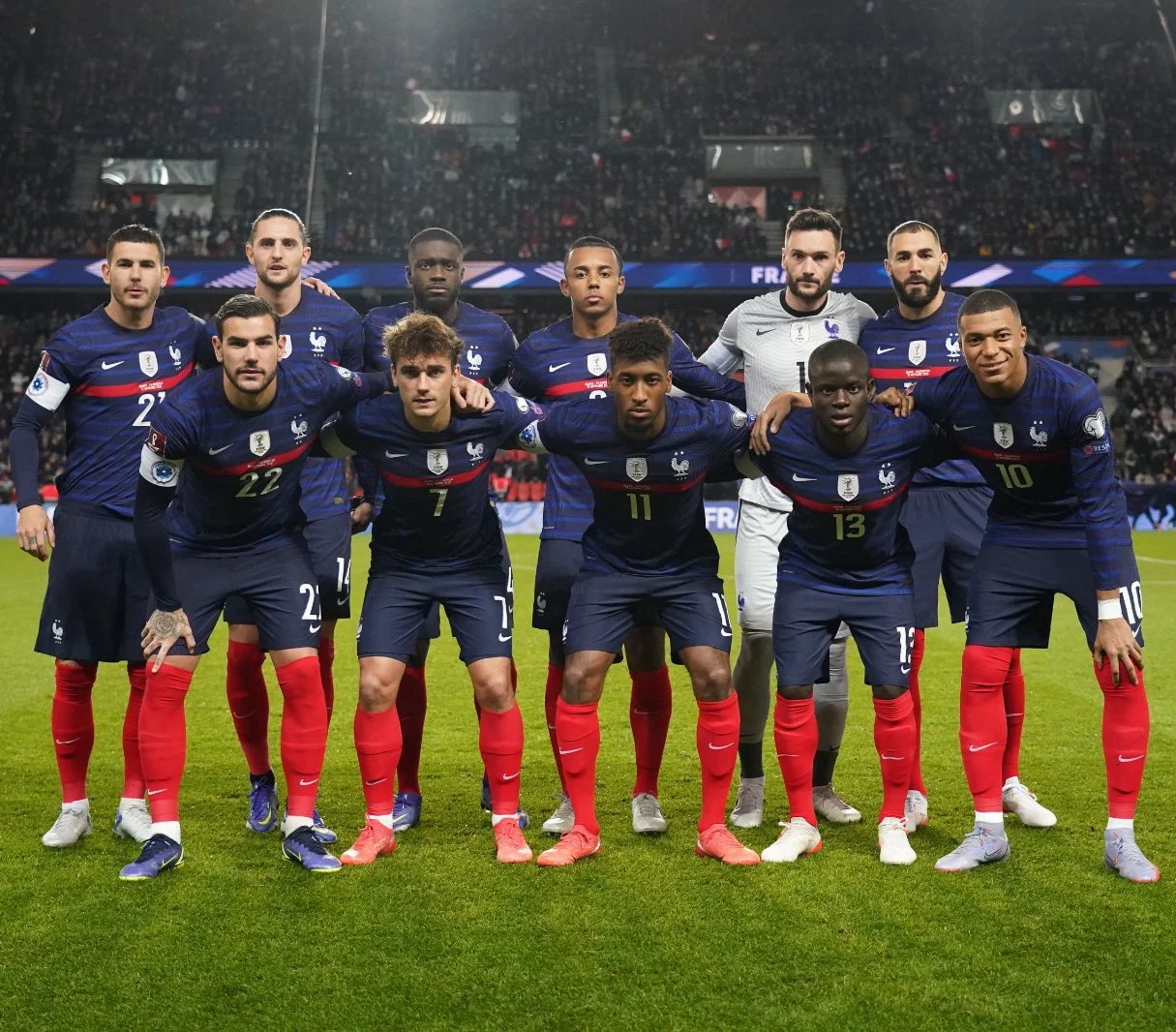 Заявка сборной Франции на чемпионат мира