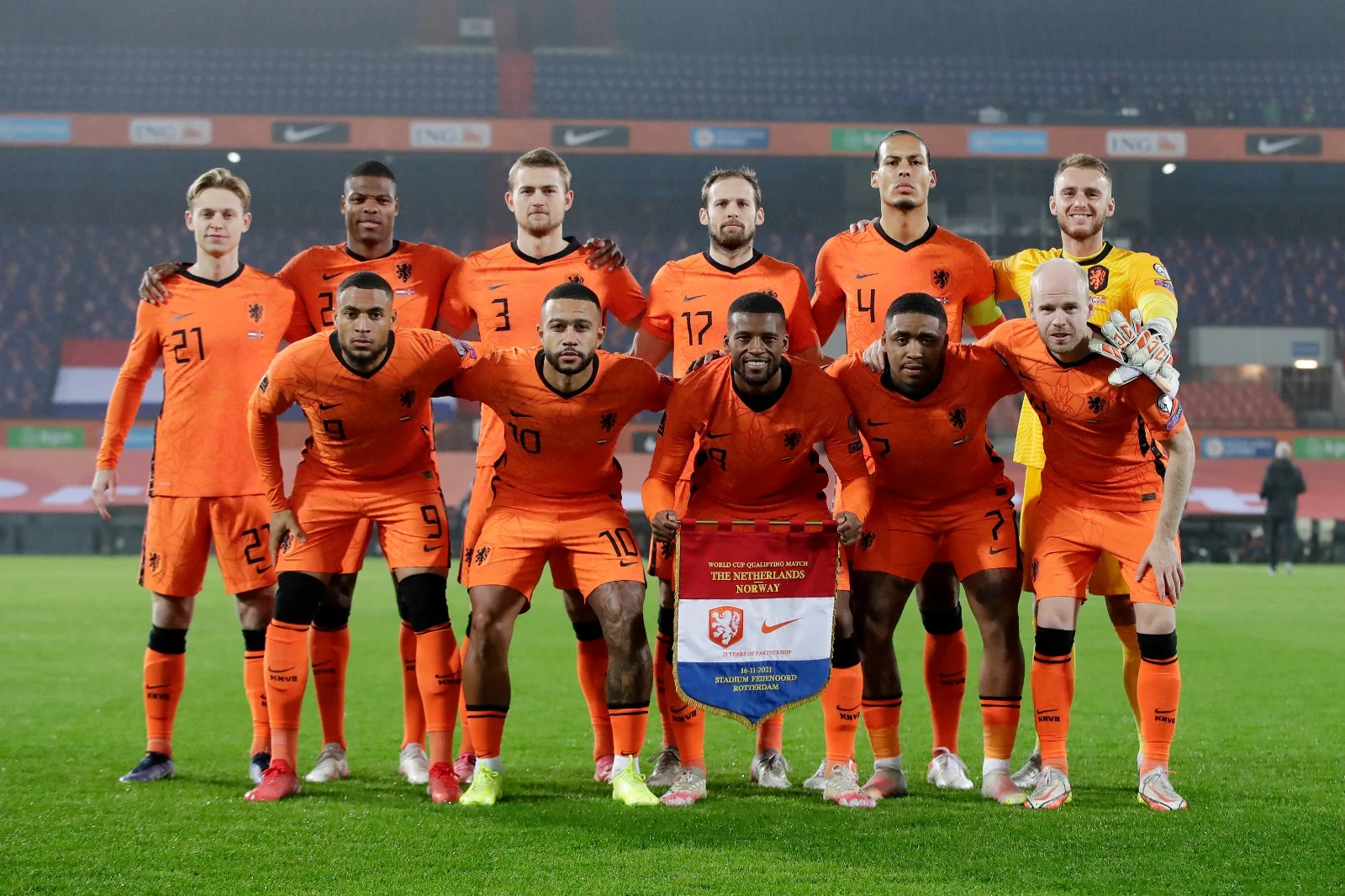 Заявка сборной Нидерландов на чемпионат мира